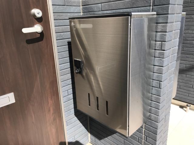 厚木市下川入新築アパート105号室 宅配ボックス（イメージ）