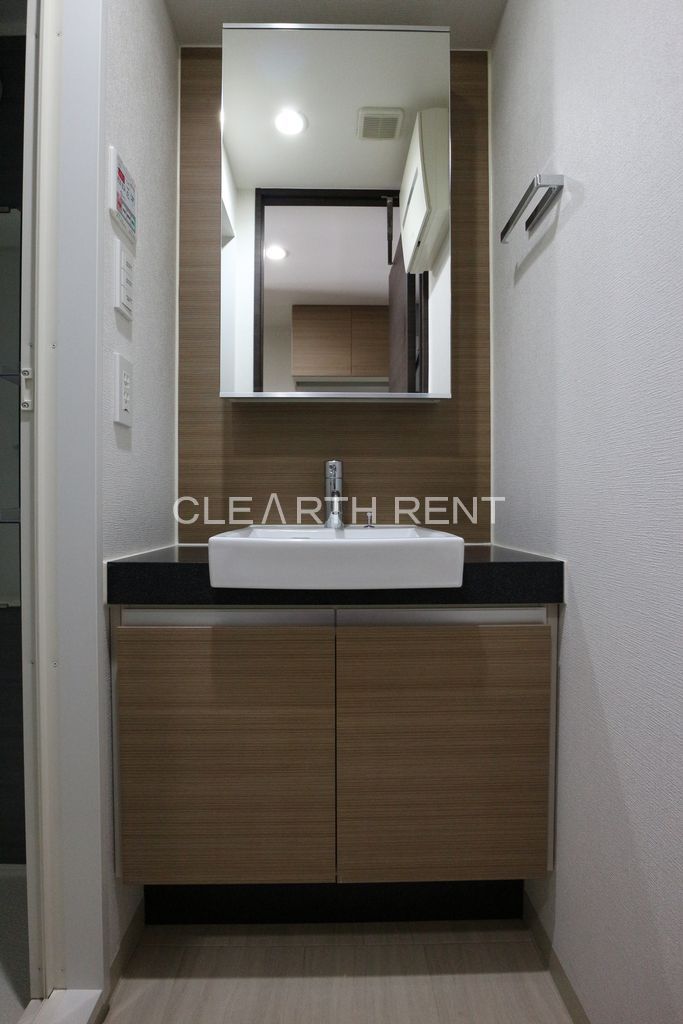 コンシェリア豊洲 ＭＡＳＴＥＲ’Ｓ ＶＩＬＬＡ 高級感ある独立洗面台