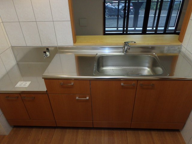 ジラフ２０１０203号室 ガスコンロ設置可キッチン