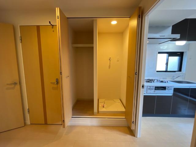 アンビシャス千葉城前202号室 洗濯機置き場