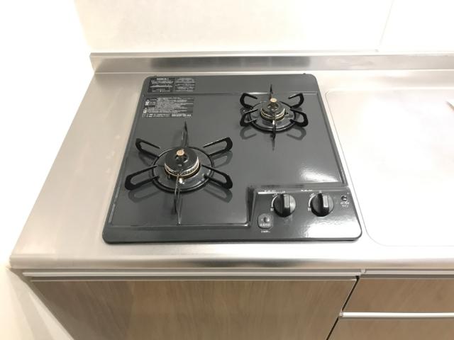 Ｌａ　Ｓｅｅｄ　Ｒｅｖｅ205号室 2口ガスコンロ