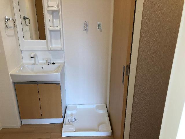 エスポワールⅠ101号室 洗濯機置場