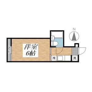 コスモ百合丘0202号室 間取