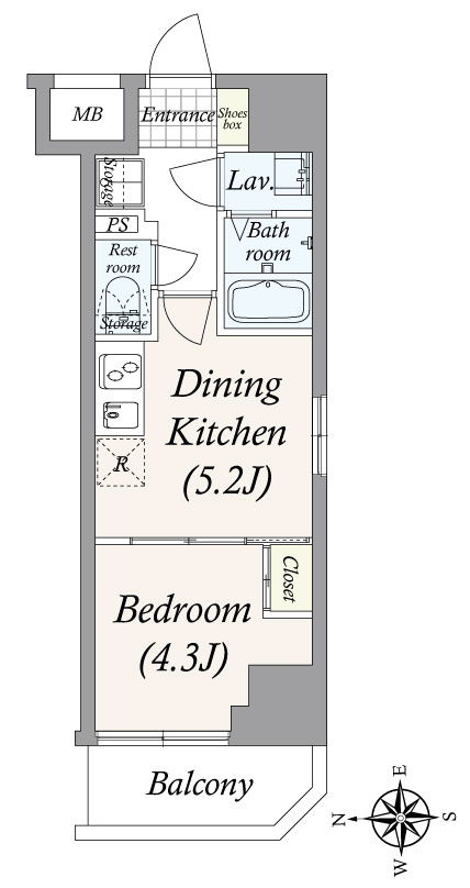 ＧＲＡＮ ＰＡＳＥＯ 清澄白河2階 川と緑に癒される、清澄ライフ/直接の管理会社クレアスレント 