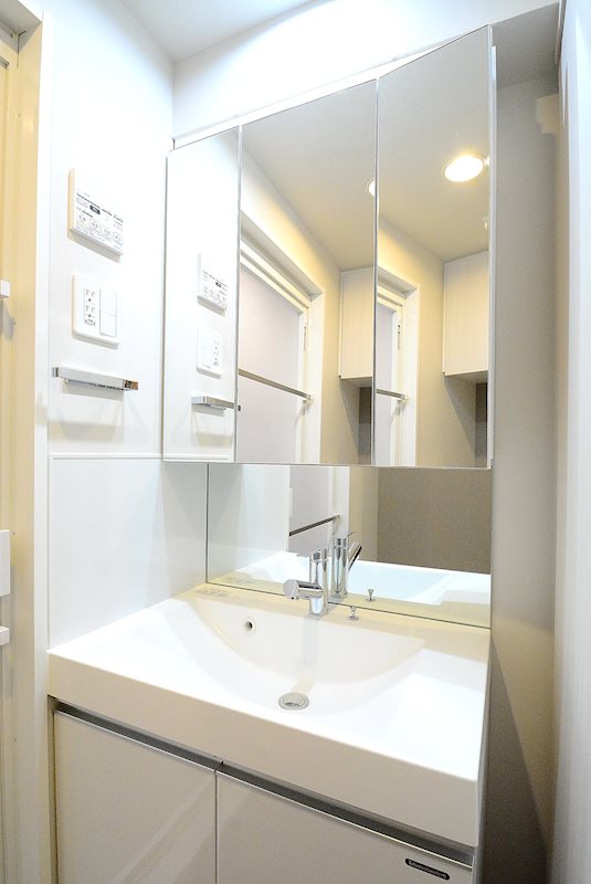 ステージグランデときわ台アジールコート8階 洗面