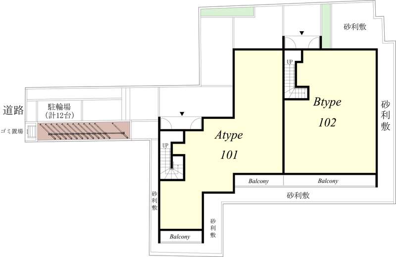 リブリ・松仙2階 部屋その他