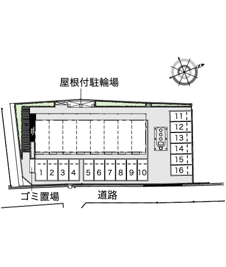レオパレスロワール郡本206号室 部屋その他