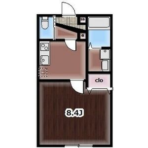 エレ・シャルム墨田301号室 間取