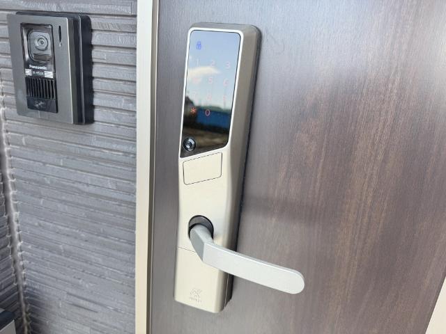 （仮称）千葉市中央区大森町新築アパート105号室 電子錠（イメージ）