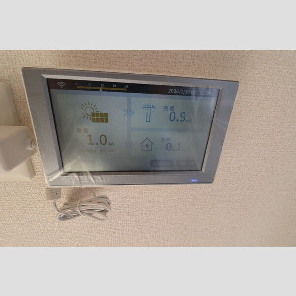 Noble villa鹿手袋　B201号室 太陽光発電カラーパネル