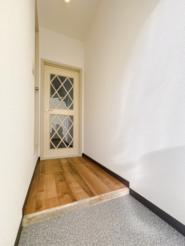 スカイピア旗の台201号室 玄関