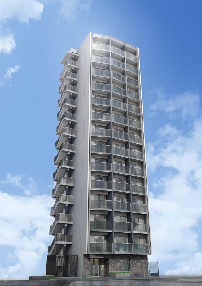 SYNEX TACHIKAWA603号室 外観パース