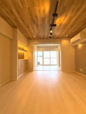 目黒新橋マンション リビング