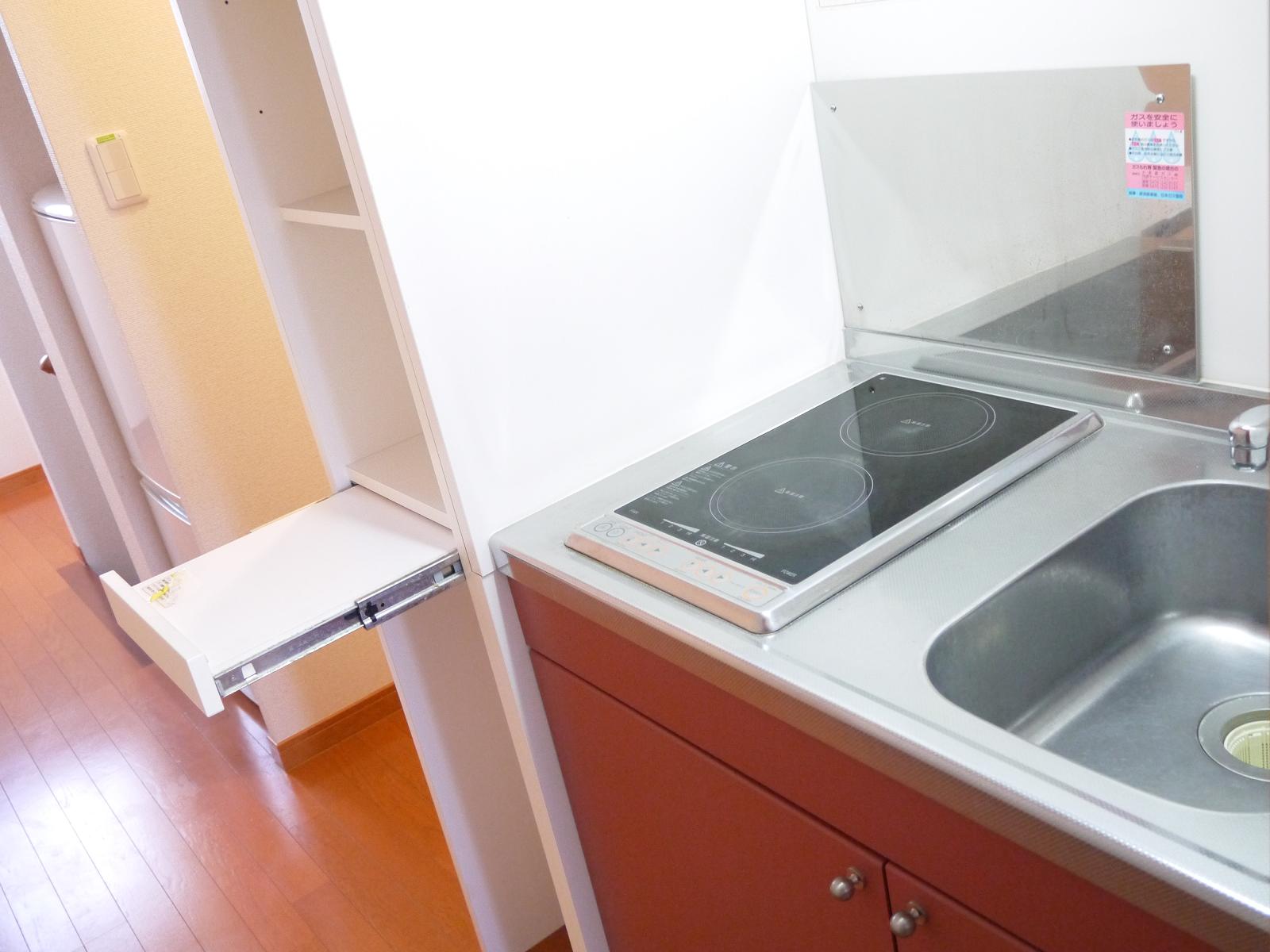 レオパレスディアコート 電気コンロ