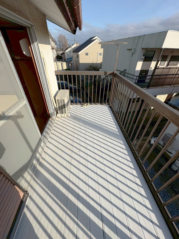 府中浅間町4丁目戸建て　C棟 バルコニー