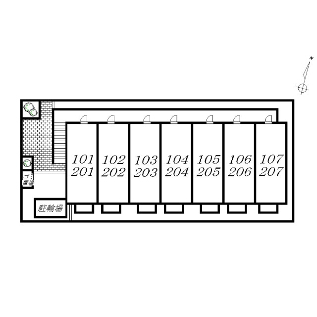 アムール poirier207号室 部屋その他