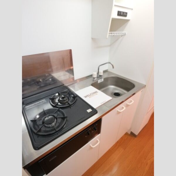 ラティニア506号室 ガスコンロ2口付き