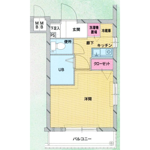 ロアール井荻駅前2階 間取