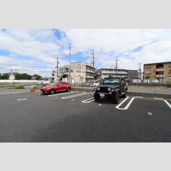 ハピネスⅢ201号室 駐車場