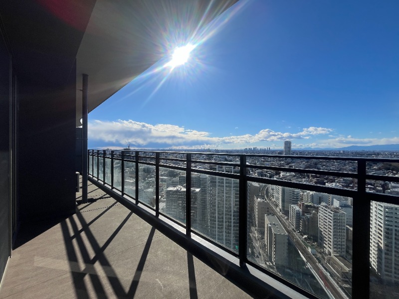 プラウドタワー目黒MARC26階 バルコニー