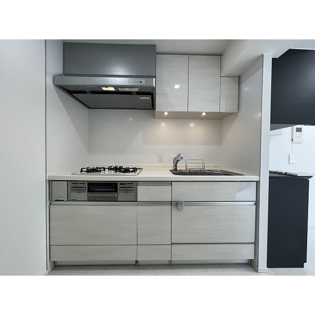 プレミアムキューブ新中野 3口システムキッチン