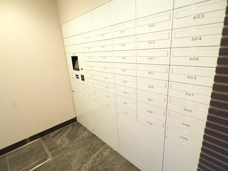 レジディア下丸子プレイス4階 宅配ぼっくk酢