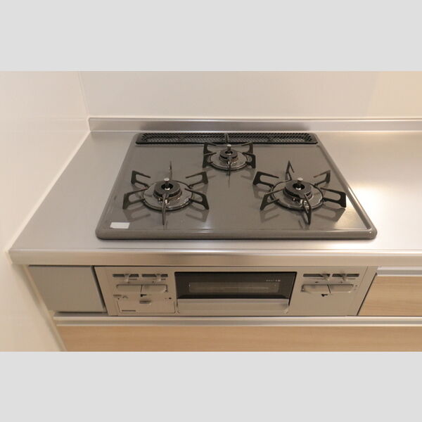 ロイジェントパークス レイクタウン Ⅲ　H201号室 3口コンロ・グリル