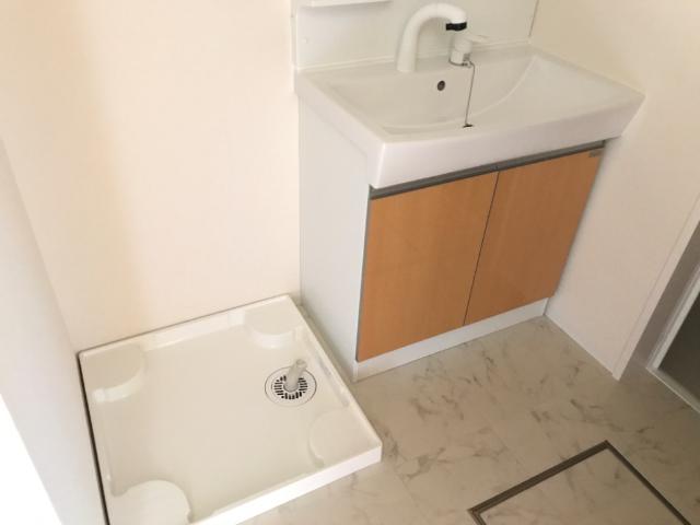 厚木市下川入新築アパート105号室 洗濯機置場（イメージ）