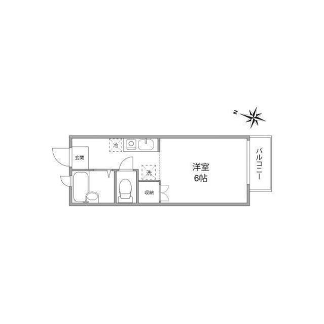 アイビーコート1階 間取り図