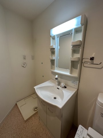 ベイルーム上町屋ＡＢ棟B202号室 洗面