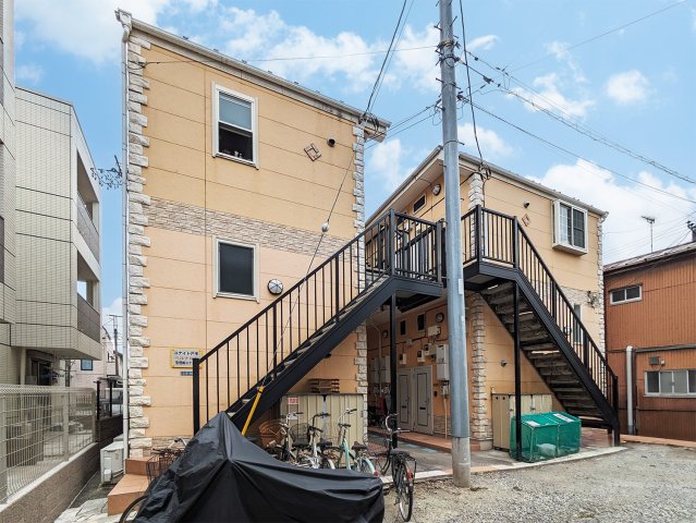 ユナイト戸手ベルナルド201号室 外観