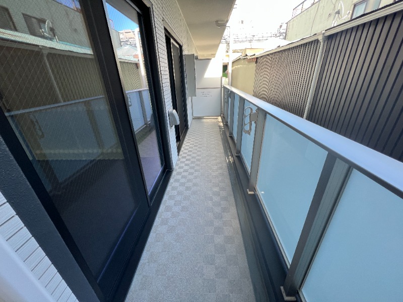 エクセレントアフィー横浜橋 バルコニー