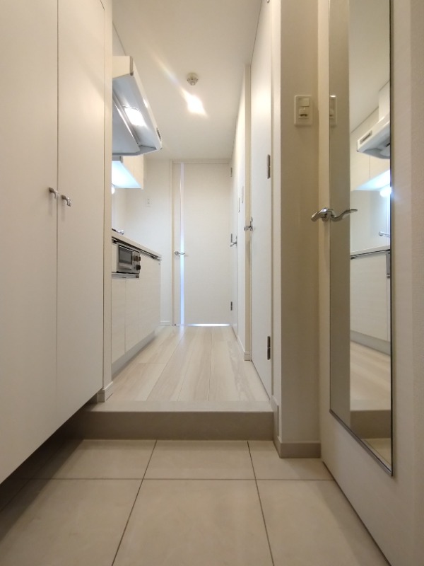 クレイシア菊川 玄関