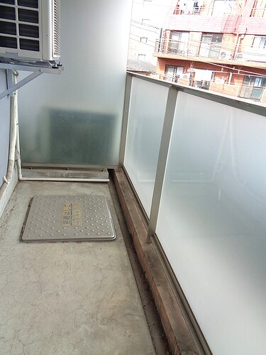 ハウス・エプタ3階 バルコニー