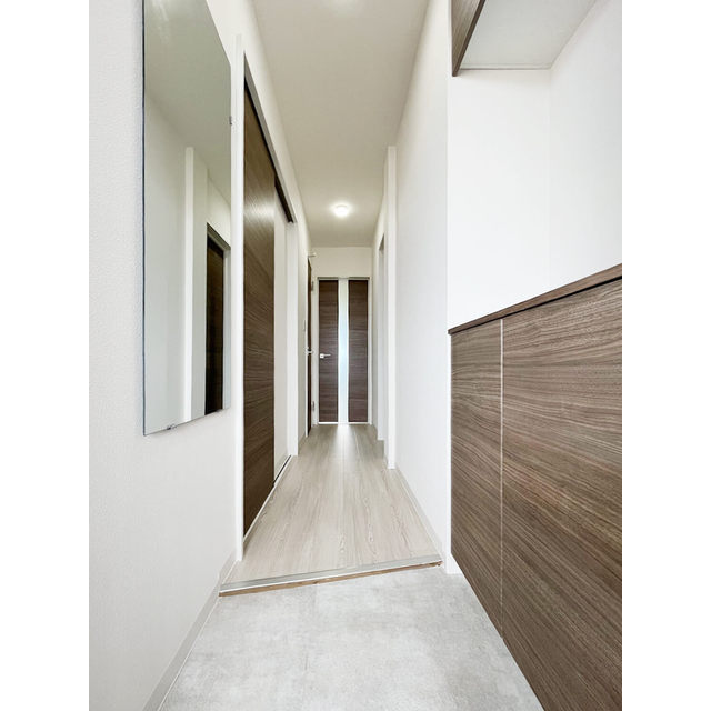 チクマハイツ 玄関