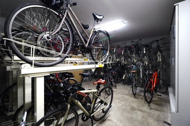 ドルチェ代々木3階 駐輪場