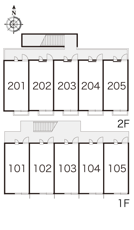 レオパレスＪＩＮＢＡ204号室 部屋その他
