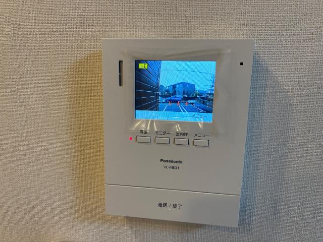 アルビコッカ101号室 モニター付きインターホン