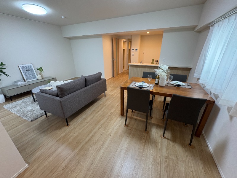 春日テラス2階 リビング