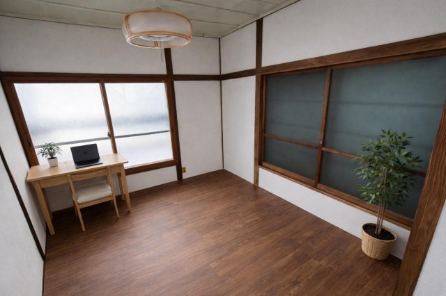 柏市南逆井戸建 2階のお部屋、勉強部屋にいかがでしょうか