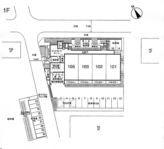 ソルティ　ブラン鶴瀬1階 部屋その他