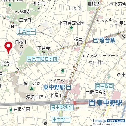 ＥＳ－Ｇｒａｎｄｅ東中野1階 null