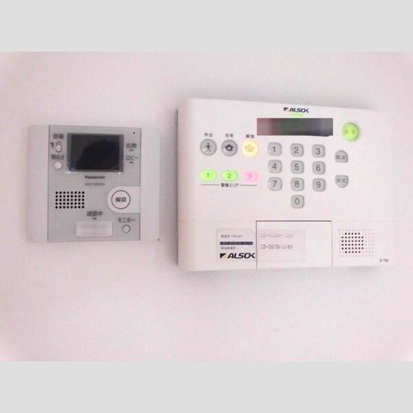 ドムス　Y TVインターホン、ALSOKホームセキュリティー