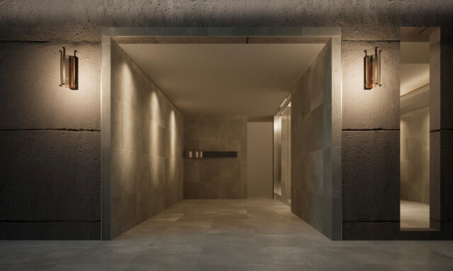 The MANOR KYODO1階 パース