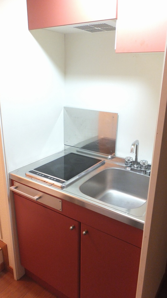 レオパレス石原駅前106号室 ２口コンロ