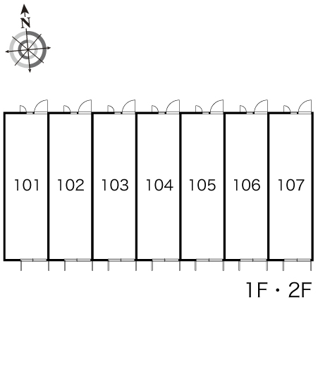 レオパレスグッド・ラック106号室 部屋その他