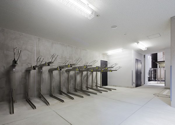 パークフラッツ浅草橋9階 駐輪場