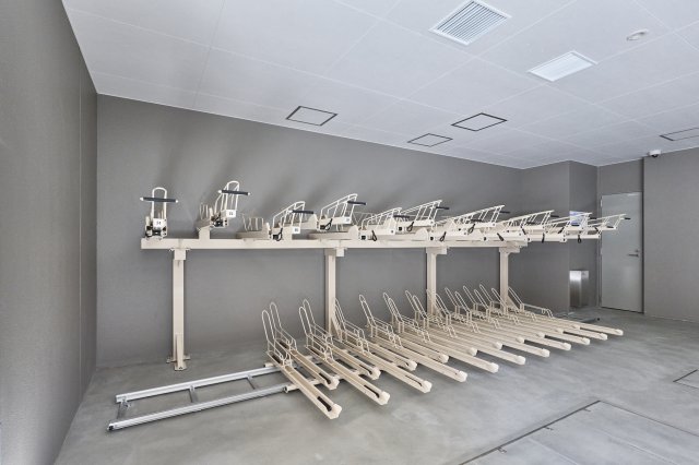 プラウドフラット大井町1502号室 駐輪場