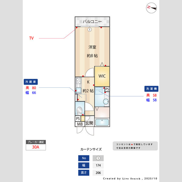カーサ・セレーノ306号室 部屋その他