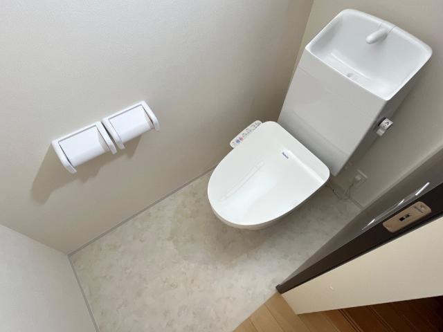 （仮称）小田原市飯泉アパート新築工事202号室 トイレ（イメージ）